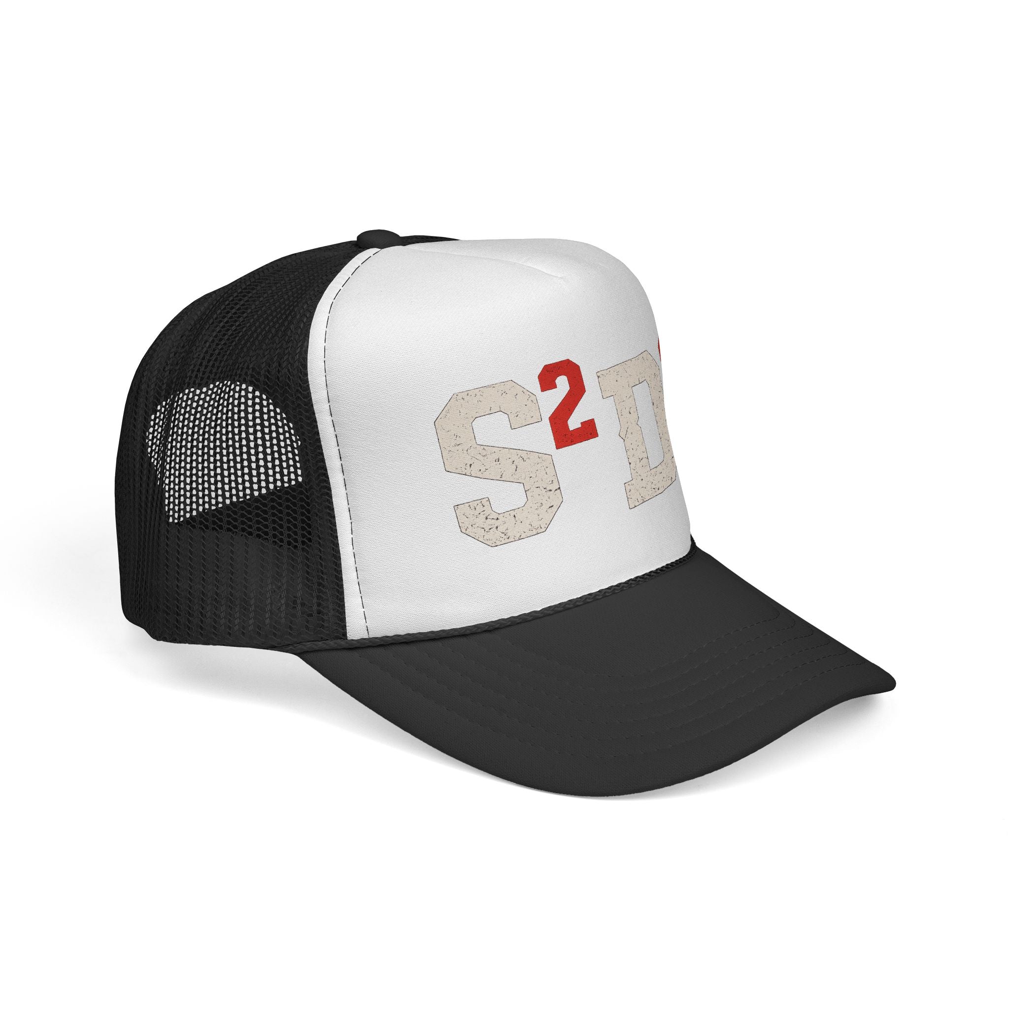 Funny Trucker Cap — “S-Squared D-Squared, Same Sh!t Different Day” (Work Warrior)