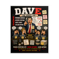 Rolled Poster — "DAVE, the overbearing COO" Funny Sarcastic Office Wall Art