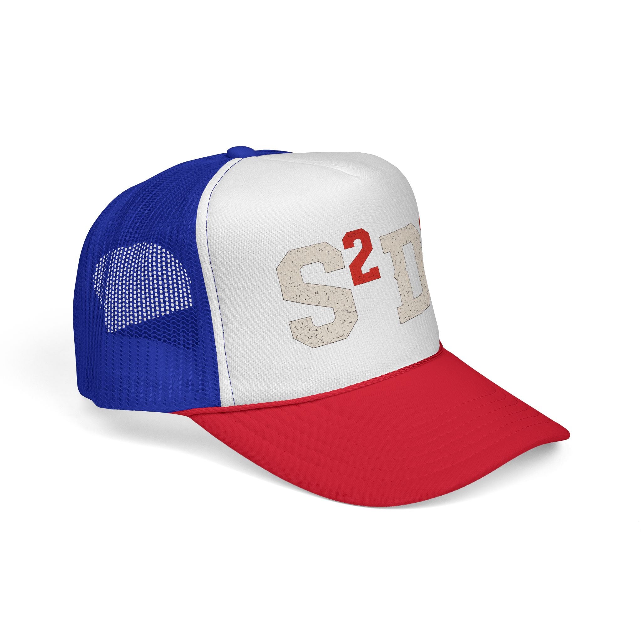 Funny Trucker Cap — “S-Squared D-Squared, Same Sh!t Different Day” (Work Warrior)
