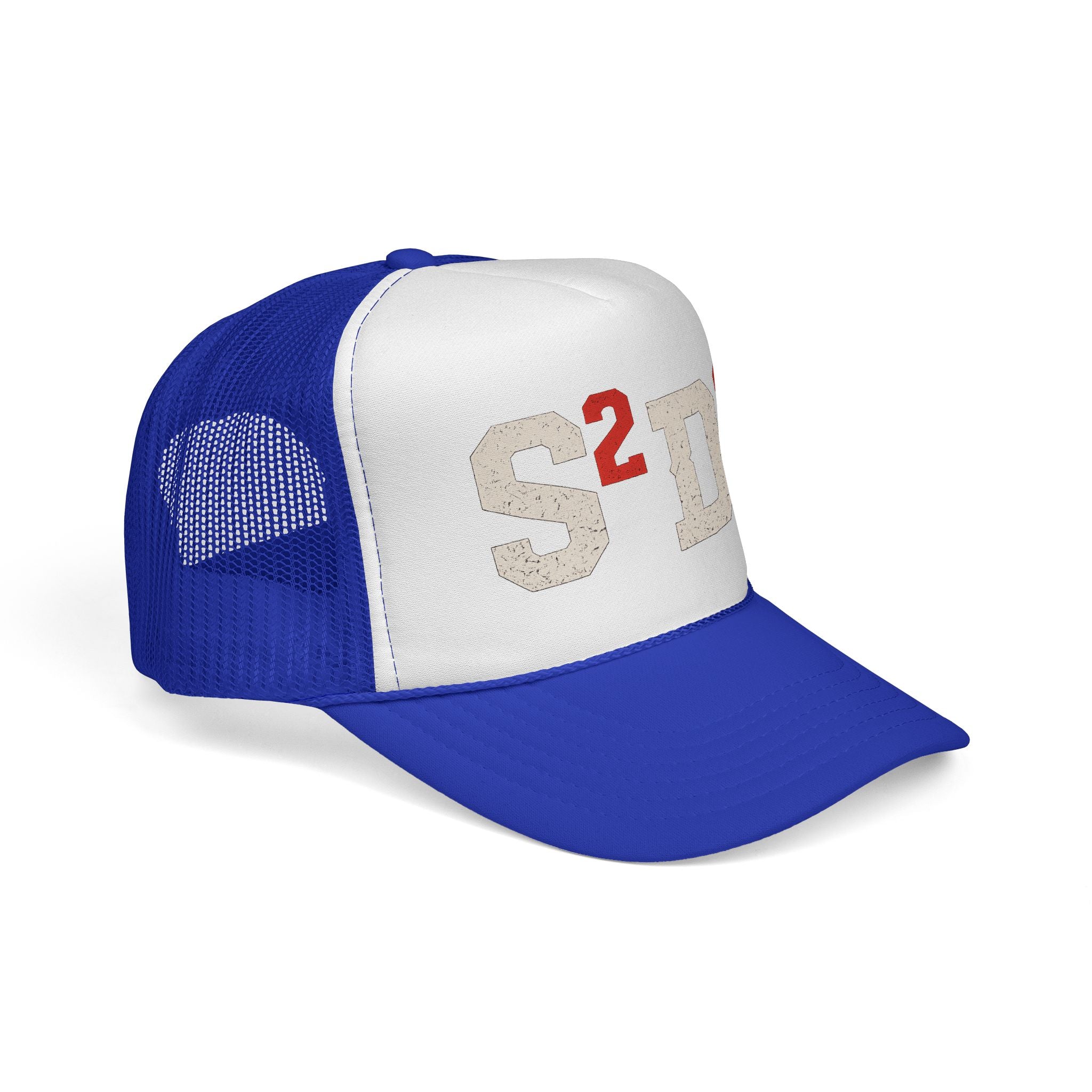 Funny Trucker Cap — “S-Squared D-Squared, Same Sh!t Different Day” (Work Warrior)