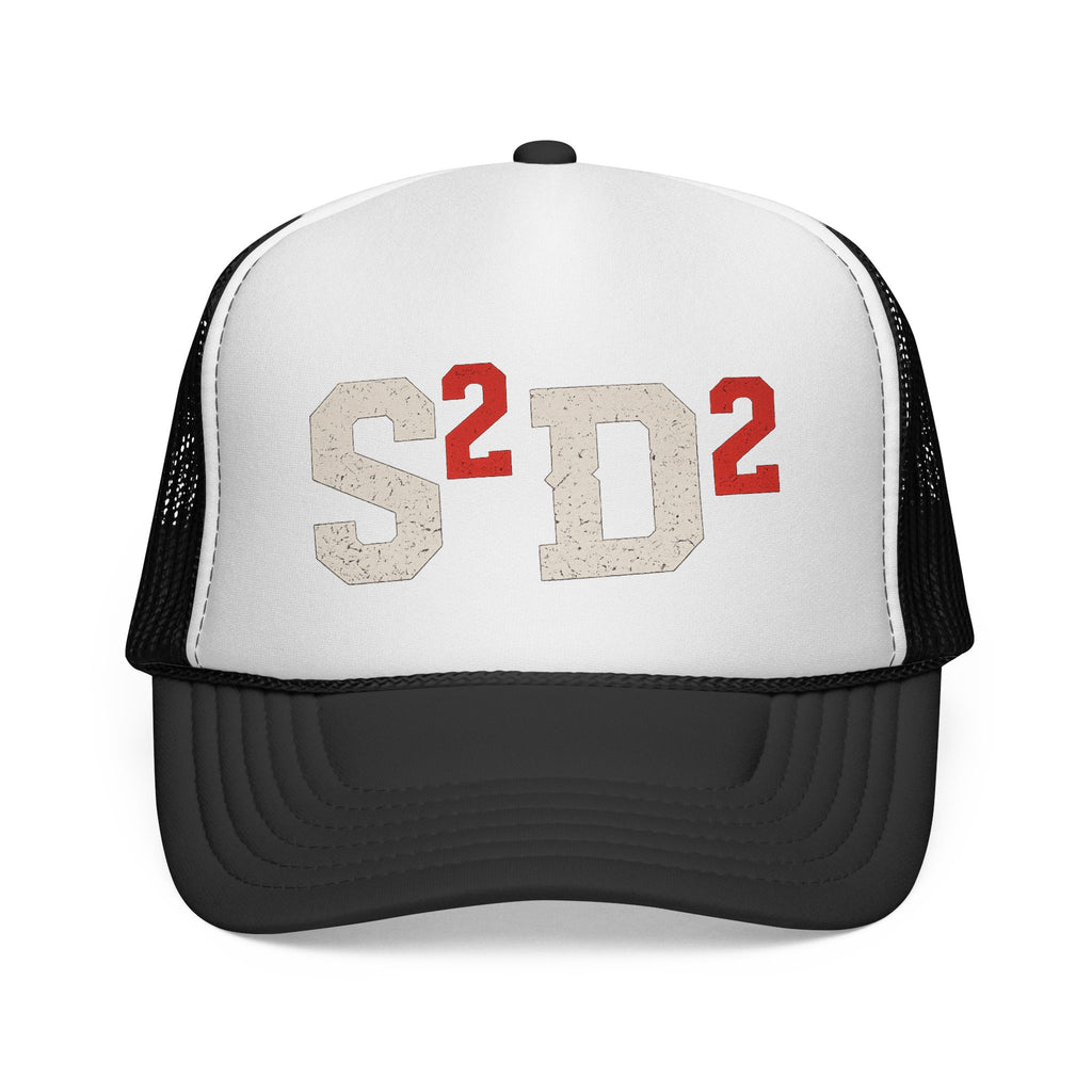 Funny Trucker Cap — “S-Squared D-Squared, Same Sh!t Different Day” (Work Warrior)