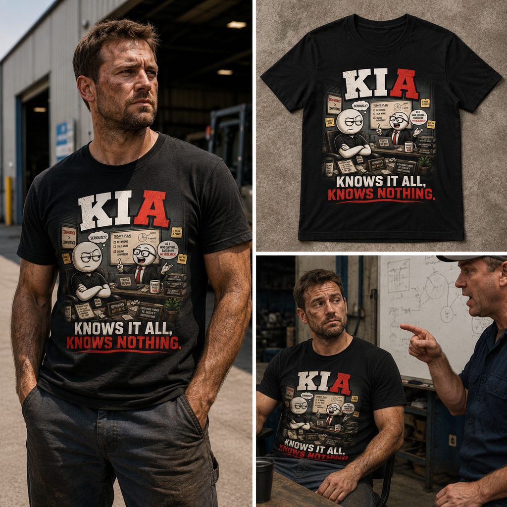 KIA 'Knows It All, Knows Nothing' Graphic Tee