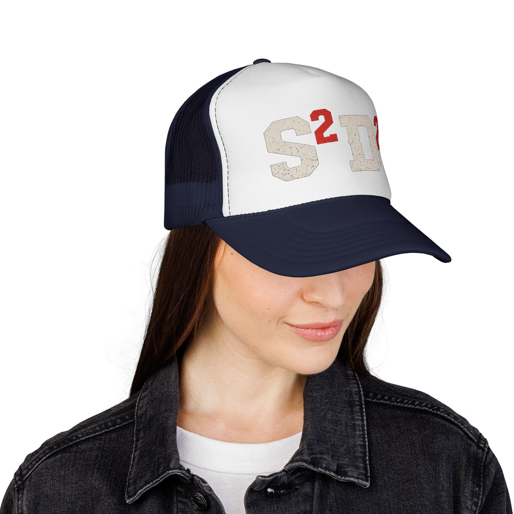 Funny Trucker Cap — “S-Squared D-Squared, Same Sh!t Different Day” (Work Warrior)