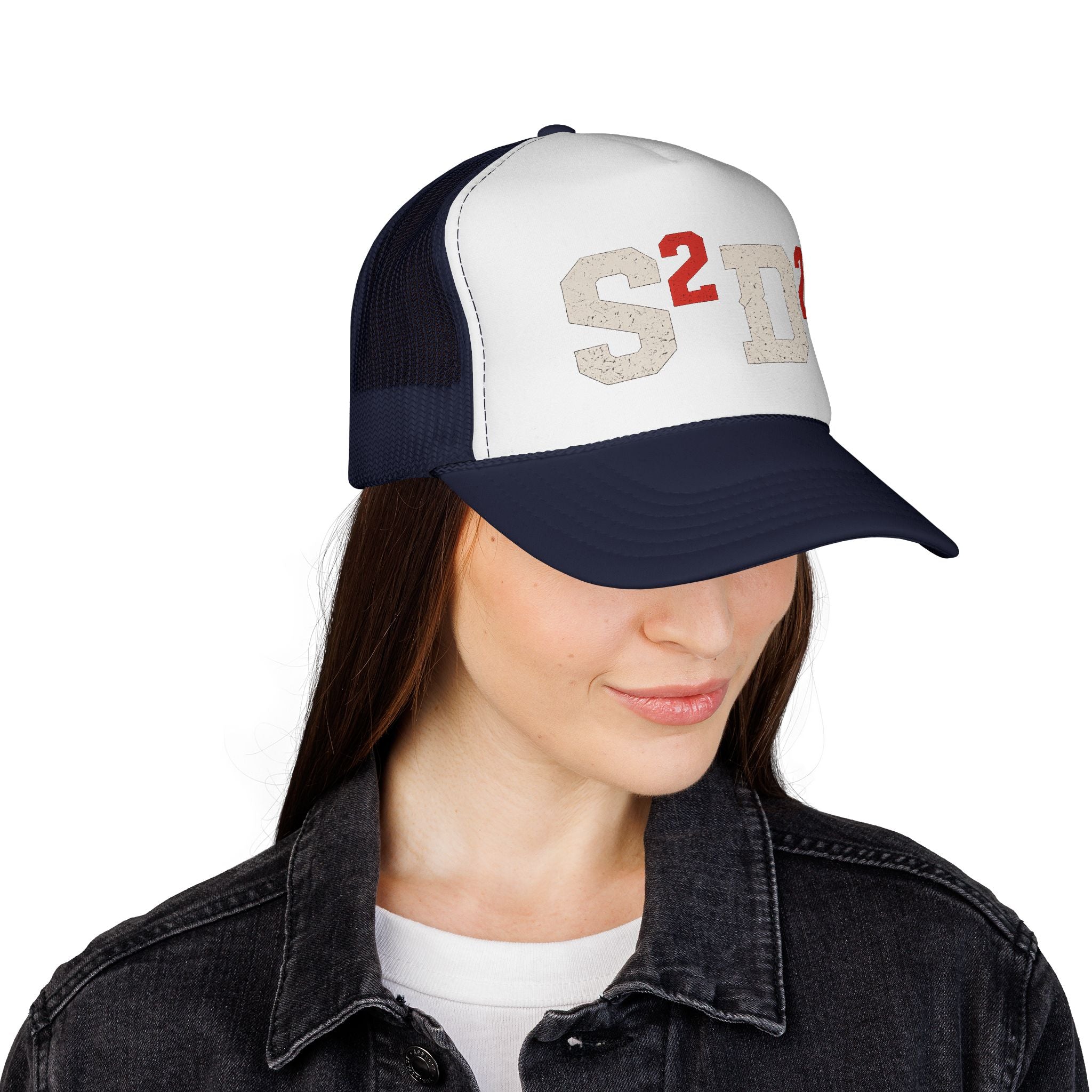 Funny Trucker Cap — “S-Squared D-Squared, Same Sh!t Different Day” (Work Warrior)